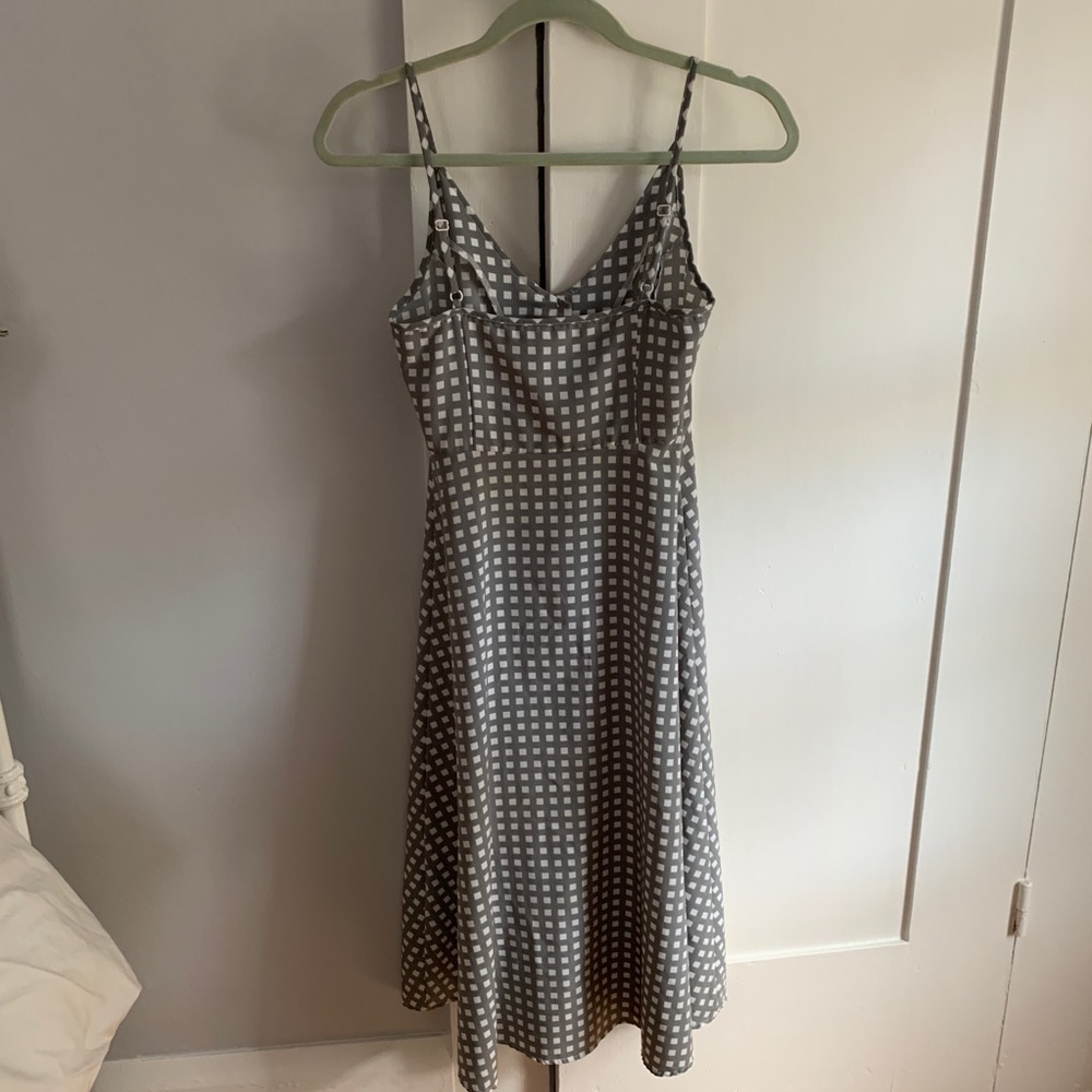 Oh My Love Grid Midi Dress - Picture 4 of 5